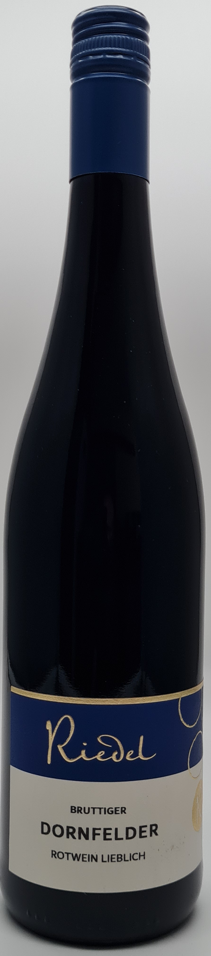 Weinshop Riedel - Bruttiger 2020 Ortswein, Mosel Dornfelder Rotwein lieblich